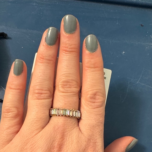 Brand new Sugarfix by BaubleBar goldtone and crystal Ring - Picture 5 of 5